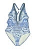 True Colors By La Moda Paisley Blue One Piece Swimsuit Size XL - photo 1