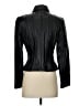 Moda International 100% Leather Black Leather Jacket Size XS - photo 2