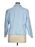 Halogen 100% Polyester Chevron-herringbone Blue Blazer Size XL - photo 2