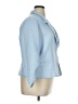 Halogen 100% Polyester Chevron-herringbone Blue Blazer Size XL - photo 4