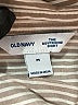 Old Navy 100% Cotton Stripes Tan Long Sleeve Button-Down Shirt Size M - photo 7