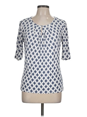 Ann Taylor Factory Short Sleeve Blouse (view 1)