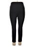 Roaman's Solid Black Gray Active Pants Size 14 - 16 - photo 2