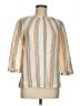 Boden Stripes Ivory 3/4 Sleeve Blouse Size 6 - photo 1