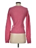 Express 100% Lambswool Argyle Pink Wool Pullover Sweater Size S - photo 2