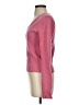 Express 100% Lambswool Argyle Pink Wool Pullover Sweater Size S - photo 5