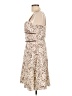 Ruby Rox Paisley Brown Cocktail Dress Size 13 - photo 5
