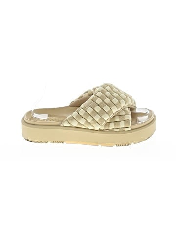 Air Jordan Sophia "Team Gold White Alabaster" Slides  (view 1)