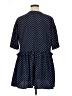 ASOS 100% Polyester Polka Dots Blue Casual Dress Size 10 - photo 2