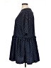 ASOS 100% Polyester Polka Dots Blue Casual Dress Size 10 - photo 5