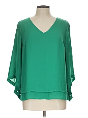 Susan Hutton 3/4 Sleeve Blouse (view 1)