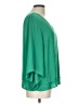Susan Hutton 100% Polyester Green 3/4 Sleeve Blouse Size L (estimated) - photo 4