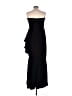 BELLA BRIDESMAIDS 100% Polyester Black Cocktail Dress Size 12 - photo 2