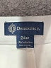 Democracy Solid Ivory White Shorts Size 24W - photo 3