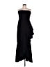 BELLA BRIDESMAIDS 100% Polyester Black Cocktail Dress Size 12 - photo 1