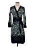 BCBGMAXAZRIA Floral Blue Casual Dress Size XXS - photo 1