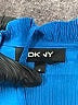 DKNY 100% Polyester Blue Long Sleeve Blouse Size M - photo 7