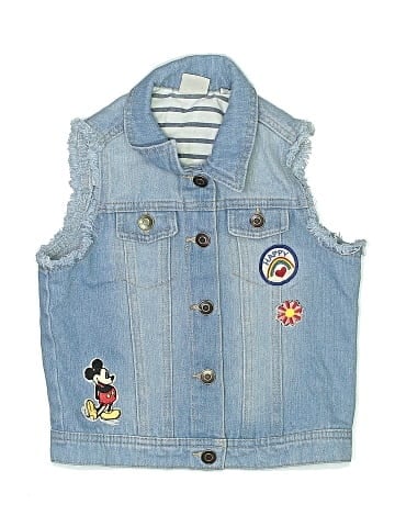 Junk Food Denim Vest (view 1)