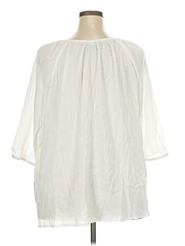 Catherines 3/4 Sleeve Blouse (view 2)