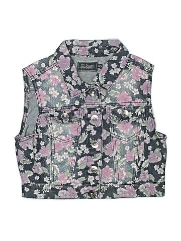 Ci Sono Denim Vest (view 1)
