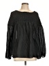 Merlette 100% Cotton Black Long Sleeve Blouse Size L - photo 1