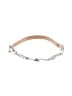 Brighton 100% Leather Silver Leather Belt Size S - photo 1