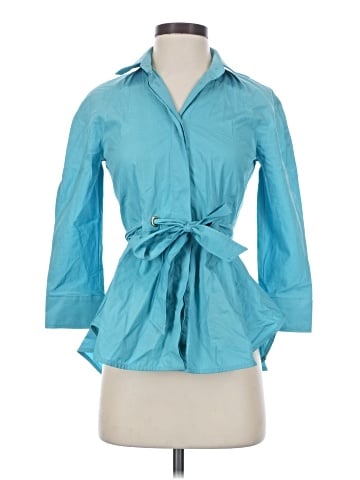 Max Mara 3/4 Sleeve Button-Down Shirt (view 1)