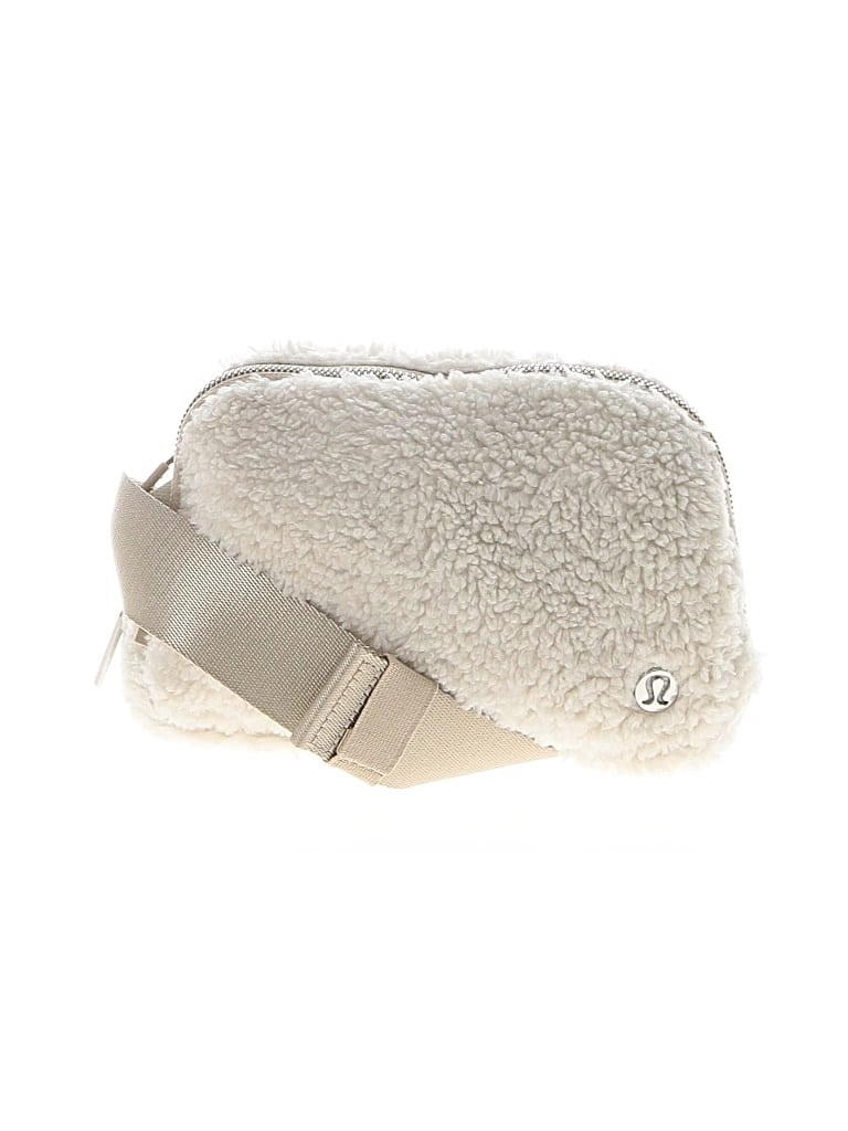 Pre-owned Lululemon Athletica Belt Bag In Ivory