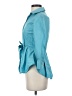 Max Mara Teal 3/4 Sleeve Button-Down Shirt Size 0 - photo 5
