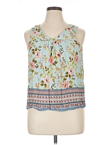Jun & Ivy Sleeveless Blouse (view 1)