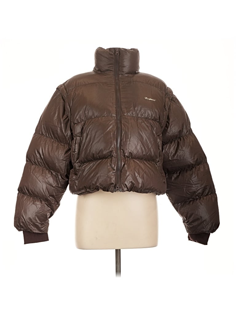 Pre-owned Assorted Brands Jacket In Brown