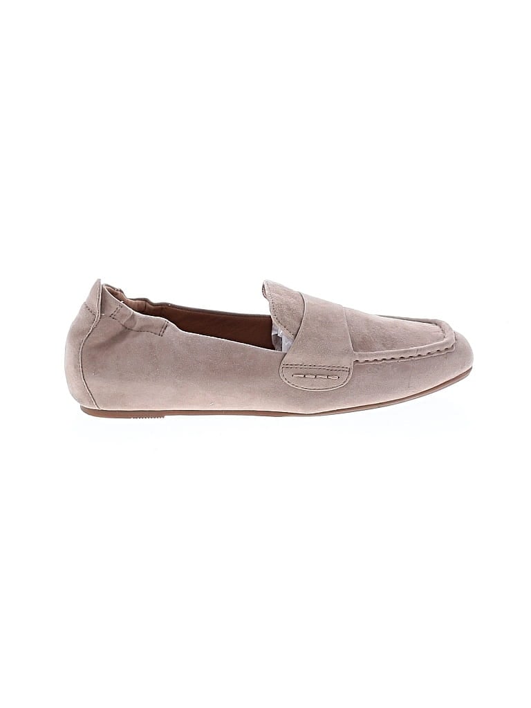 Pre-owned Gentle Souls Flats In Gray
