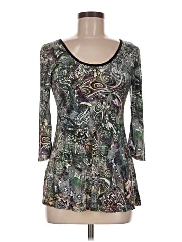 Salaam! 3/4 Sleeve Top (view 1)