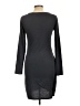 Leith Solid Gray Casual Dress Size L - photo 2