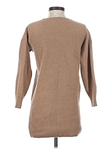 Madewell Relaxed V-Neck Sweater Dress (view 2)