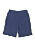 Mini Boden 100% Cotton Solid Blue Cargo Shorts Size 7 - photo 2