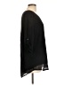 Olivia Moon Black 3/4 Sleeve Blouse Size LgEstimated - photo 4