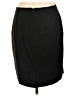 Halogen 100% Polyester Solid Black Casual Skirt Size 10 - photo 2