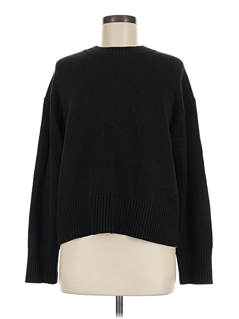 Everlane Pullover Sweater In Black