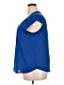Daniel Rainn 100% Polyester Blue Short Sleeve Blouse Size XXL - photo 5