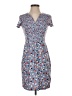 Boden Print Blue Casual Dress Size 2 (petite) - photo 1