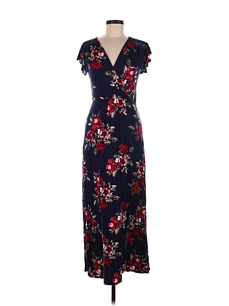 Pre-owned Loveappella Casual Dress In Blue