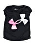 Under Armour 100% Polyester Black Active T-Shirt 12-18 MO / 18 MO - photo 1