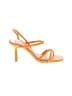 Gianni Bini Color Block Orange Sandals Size 8 1/2 - photo 1