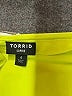 Torrid 100% Polyester Yellow Sleeveless Blouse Size 4X Plus (4) - photo 7