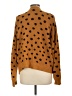Madewell 100% Cotton Polka Dots Brown Cardigan Size L - photo 2