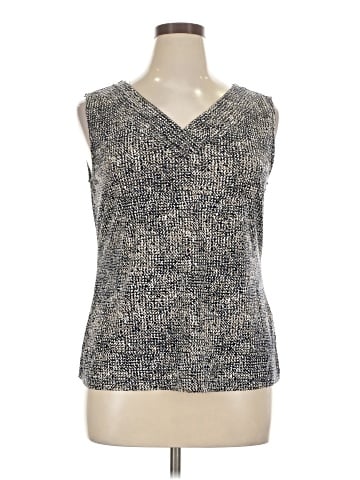 Tahari by ASL Sleeveless Blouse (view 1)
