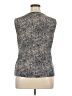 Tahari by ASL Silver Sleeveless Blouse Size XL - photo 2