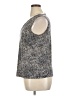 Tahari by ASL Silver Sleeveless Blouse Size XL - photo 5