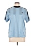 Adidas 100% Polyester Blue Short Sleeve Turtleneck Size L - photo 1